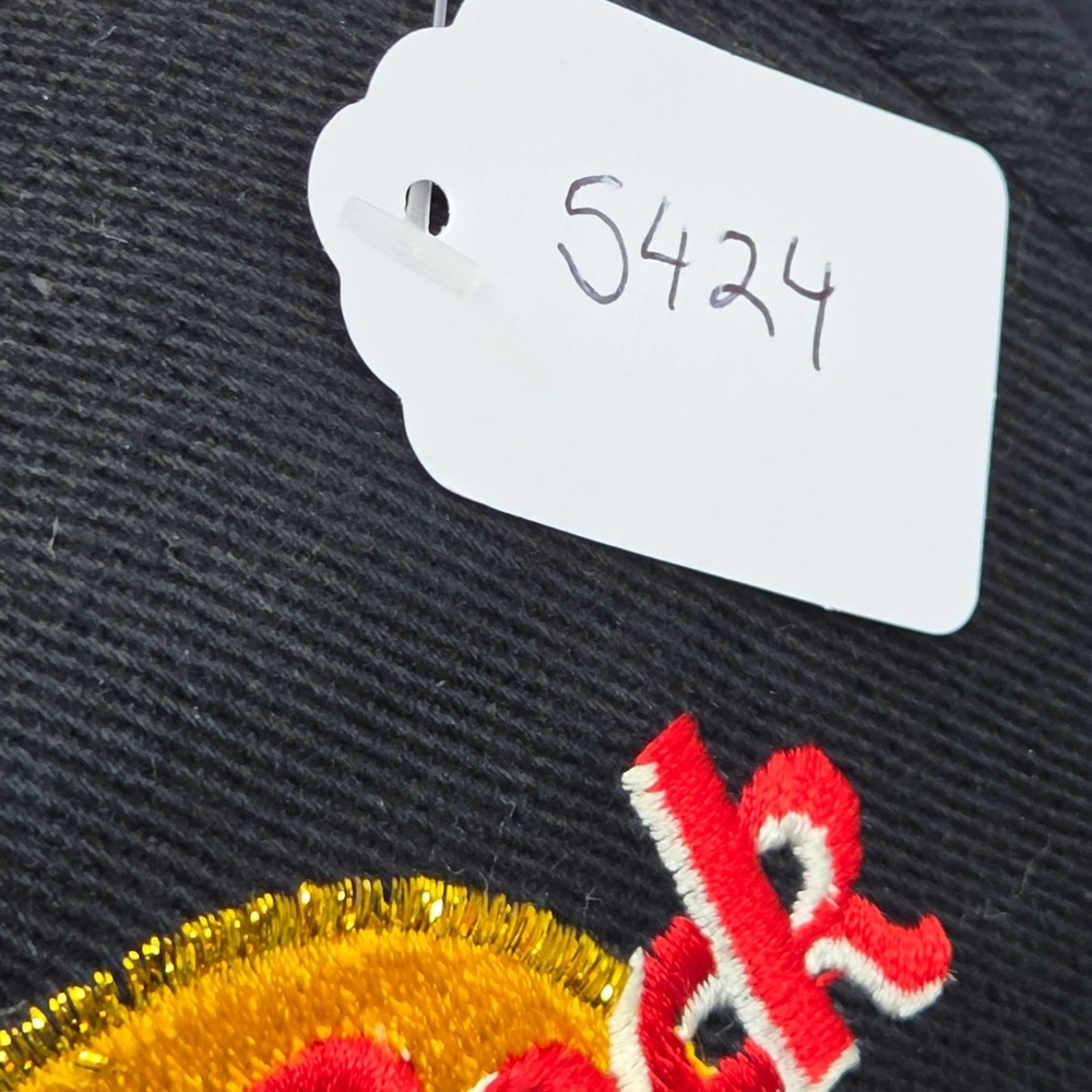 Vintage Hard Rock Cafe Hat Black Olongapo City Philippines Souvenir 90s KAM Y2K - Picture 7 of 7